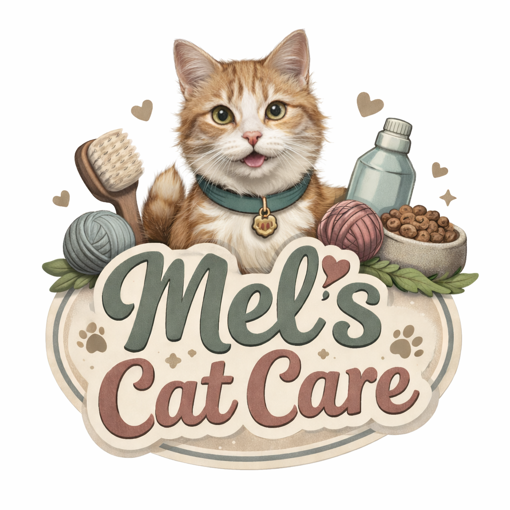 Mel's Cat Care logo